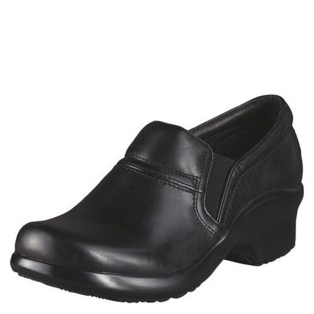 Ariat Sutter Leather Chunky Slip On Clogs